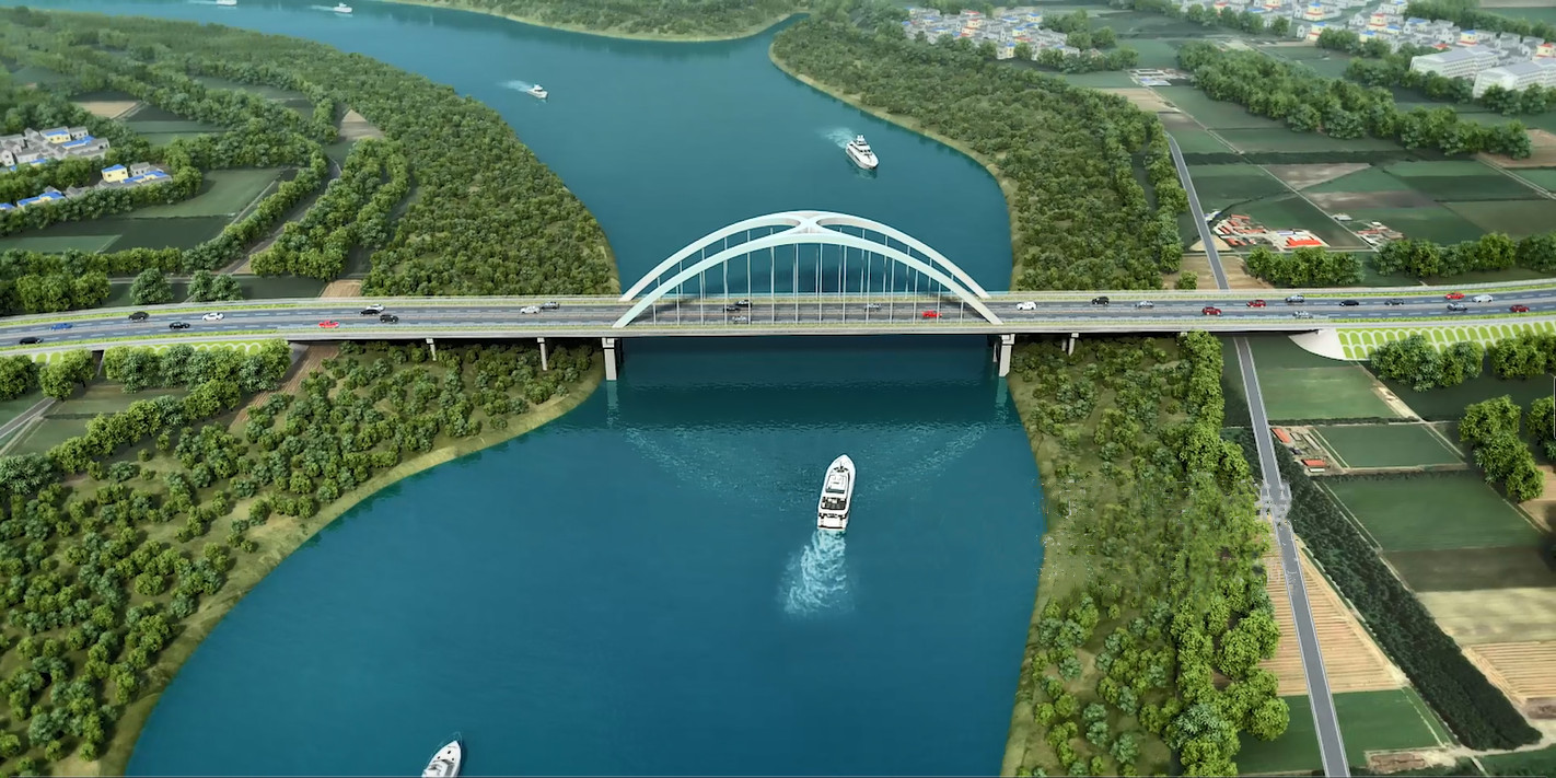渦陽縣義門鎮X024渦河大橋